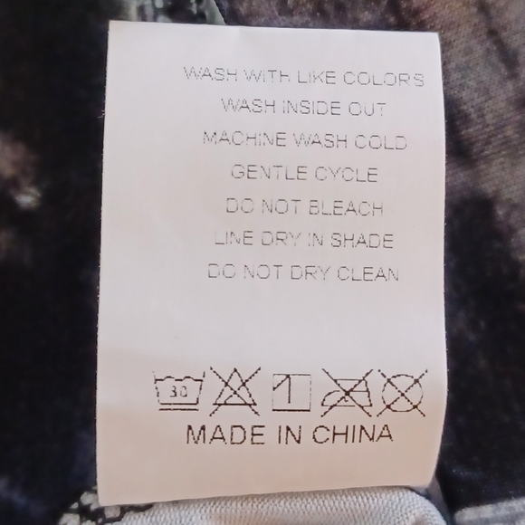 UNBRANDED Pajama Jean Legging Set 2 Pairs Cropped Jean Look Pants - Picture 13 of 13